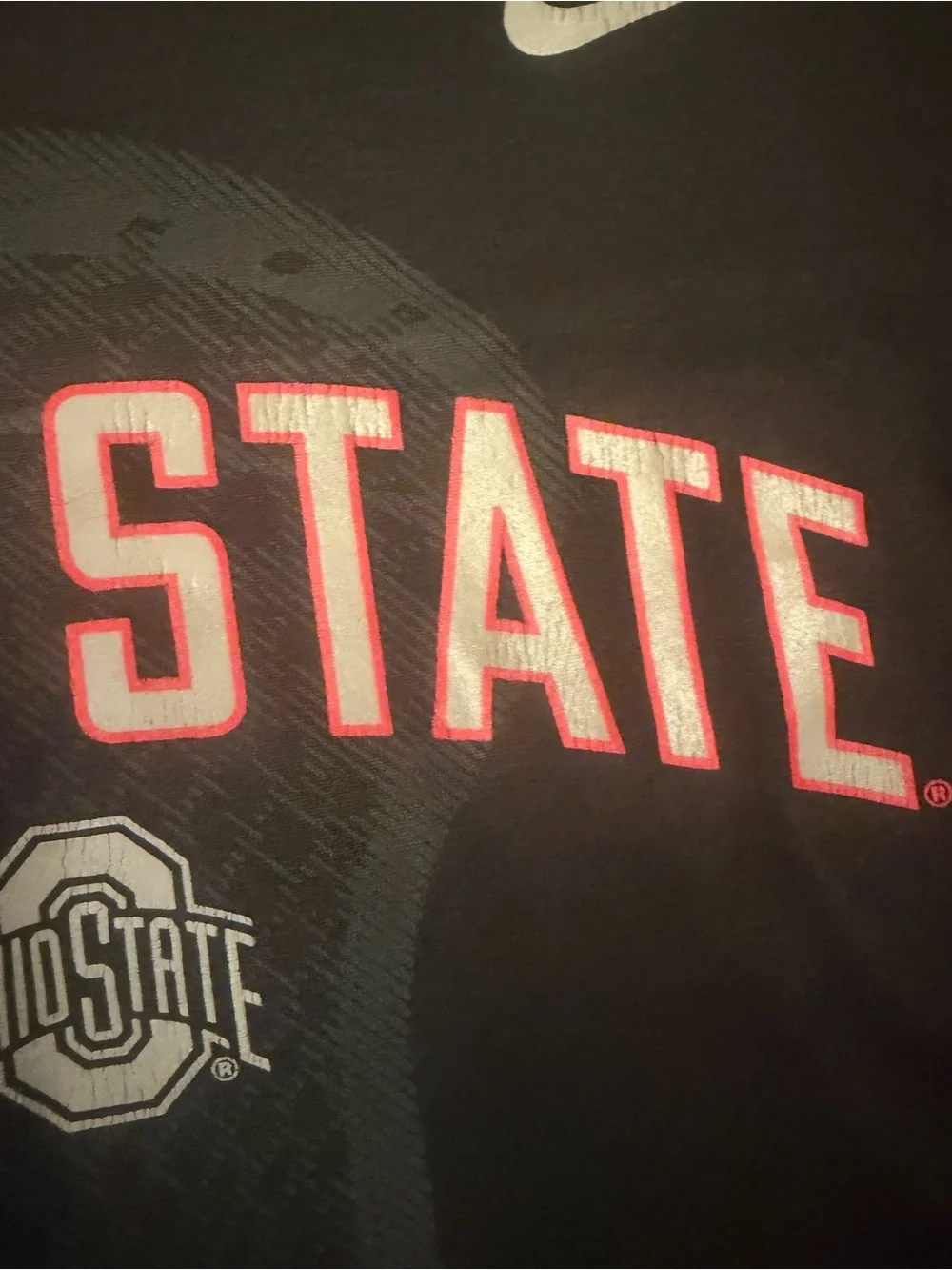 Ohio State Nike drifit lacrosse tee size YM (runs small)